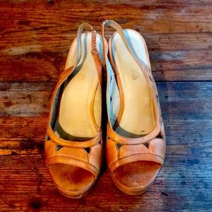 Micheal kors wedge sandal